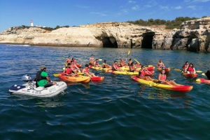 Portimão: Kayak Tour of Benagil Caves