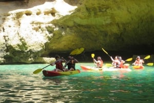 Portimão: Kayak Tour of Benagil Caves