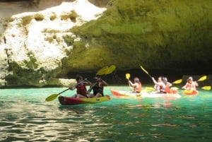 Portimão: Kajaktur till Benagils grottor