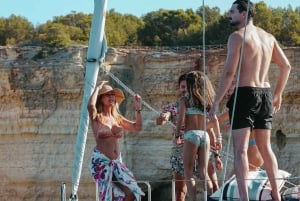 Portimao: Crociera di lusso in barca a vela con opzione tramonto