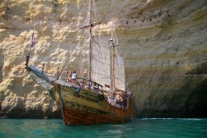 Portimão: Krydstogt med piratskib og hule