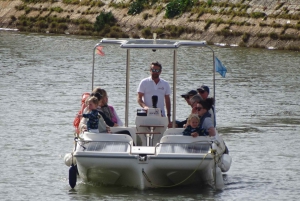 Portimão: Silves & Arade-joen historiakierros aurinkoveneellä.