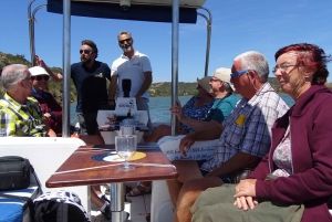 Portimão: Silves & Arade-joen historiakierros aurinkoveneellä.