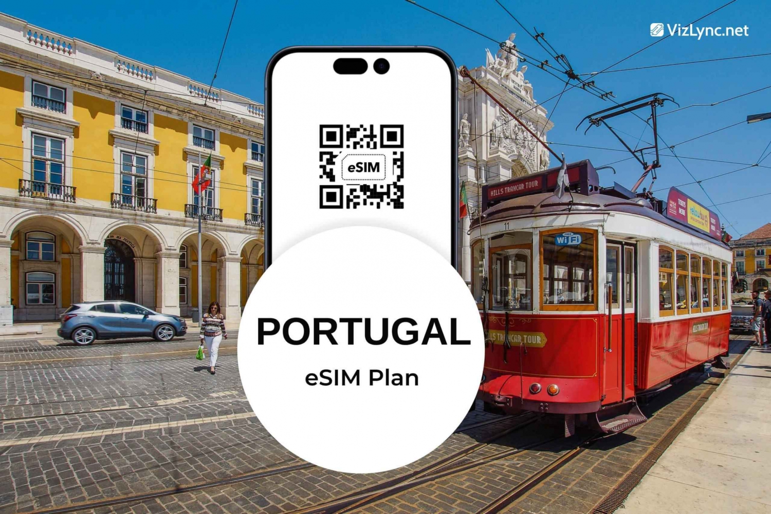 Planos eSIM de dados do Caminho de Santiago português