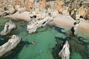 Praia do Vau -Kayak Cave and Cliff Tour - Alvor and Portimão