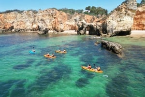 Praia do Vau -Kayak Cave and Cliff Tour - Alvor and Portimão