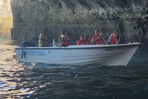 private boat tour to benagil caves