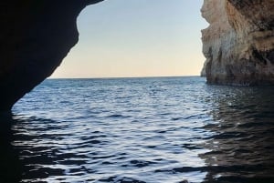 private boat tour to benagil caves