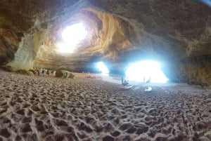 private boat tour to benagil caves