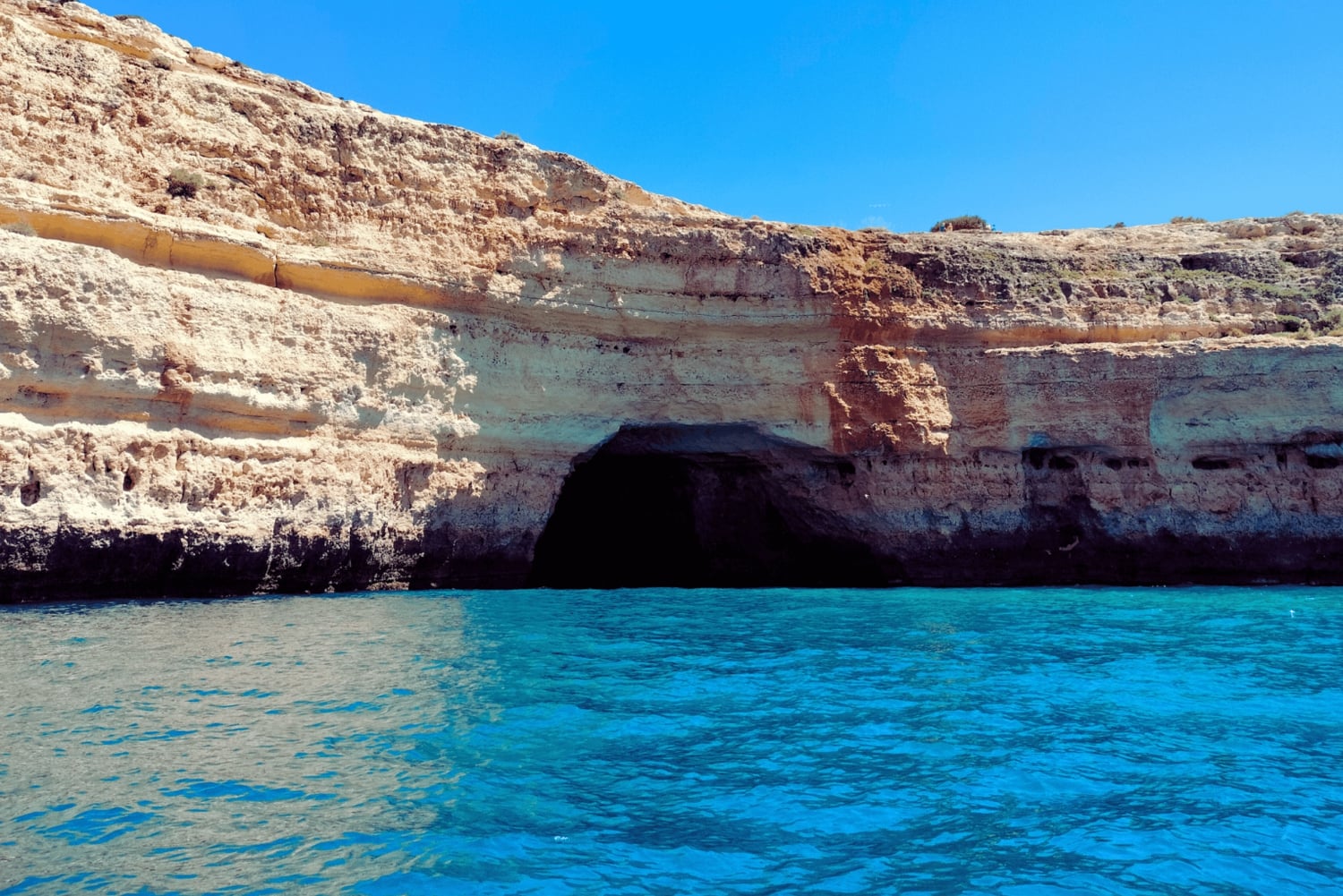 Privat bådtur til Benagil & Praia da Marinha - svømmetur