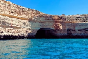 Passeio de barco particular a Benagil e Praia da Marinha - paragem para nadar