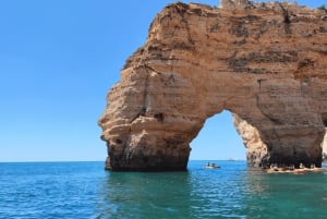 Privat bådtur til Benagil & Praia da Marinha - svømmetur