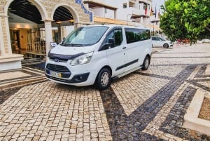 Traslados privados del aeropuerto de Faro a Albufeira (coche hasta 4pax)