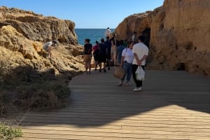 Private guided tour to Algarve,Benagil cave from Lisbon