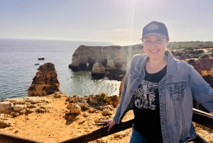 Private guided tour to Algarve,Benagil cave from Lisbon