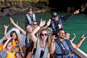 Private Tour 1h30 I Die besten Höhlen von Benagil - Armação de Pêra