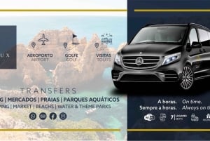 Yksityinen kuljetus Faron lentokentältä Armação de Pêraan ja takaisin VClass