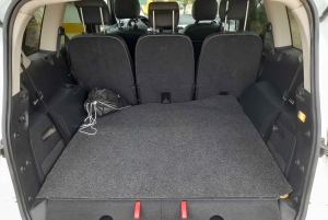 Privétransfer van de Algarve naar Lissabon met een minibus voor 8 personen