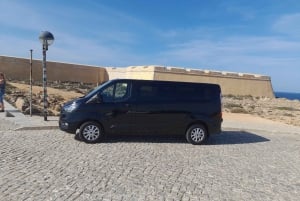 Private Driver From Algarve To Lisbon By 8 Seats Minibus