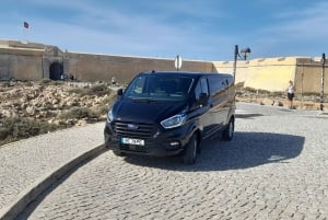 Private Driver From Algarve To Lisbon By 8 Seats Minibus