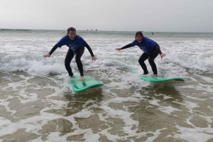 Quarteira: 2-Hour Surf Lesson at Falésia Beach