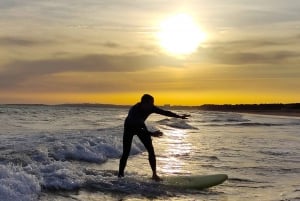 Quarteira: 2-Hour Surf Lesson at Falésia Beach