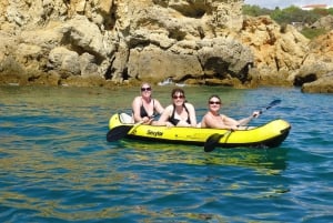 Quarteira: Benagil Cave Boat Trip with Beach BBQ and Kayak