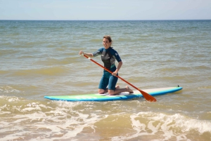 Quarteira: Private Stand Up Paddle Lesson at Forte Novo