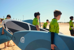 Quarteira: Private Stand Up Paddle Lesson at Forte Novo