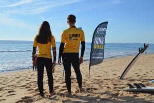 Quinta do Lago: clases certificadas de surf, bodyboard o surf de remo