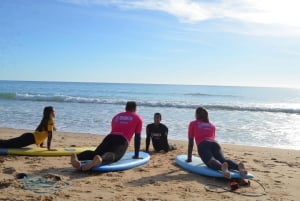 Quinta do Lago: clases certificadas de surf, bodyboard o surf de remo