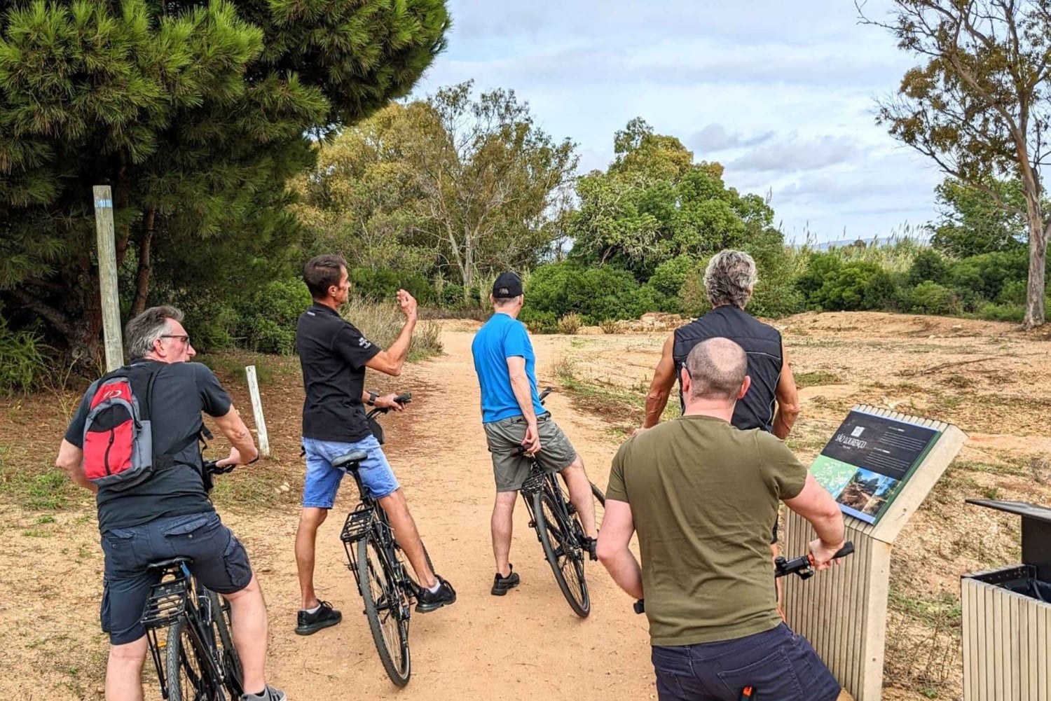 Ria Formosa: opastettu pyöräretki (3t), Início na Quinta do Lago (Início na Quinta do Lago)