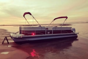 Excursion romantique au coucher du soleil dans la Ria Formosa depuis Faro