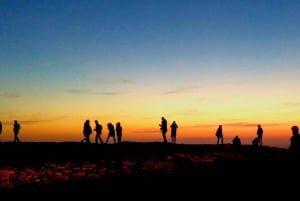 Depuis Lagos : Sagres au coucher du soleil