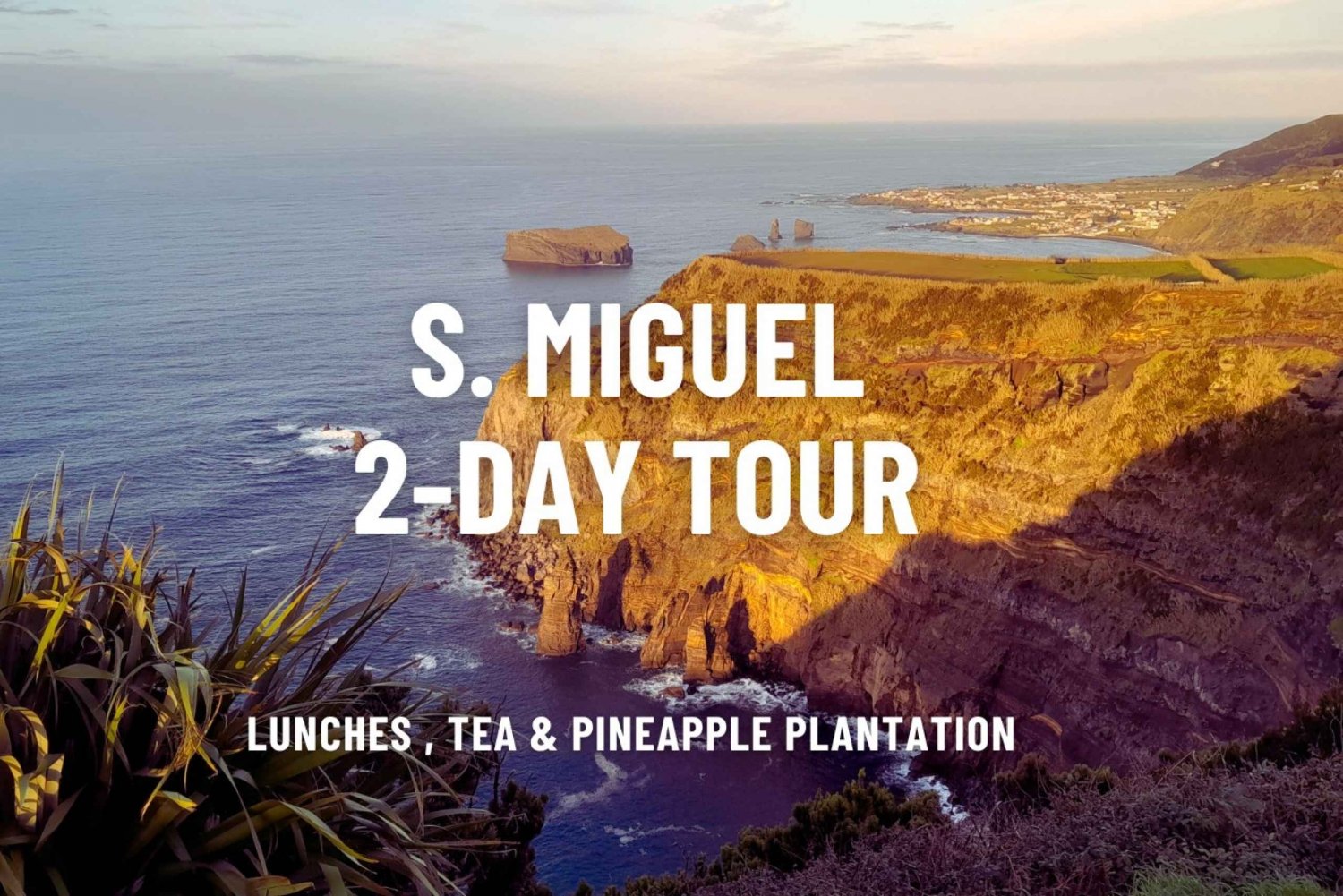 São Miguel: 2 päivän saaren kohokohtia sisältäen lounaat