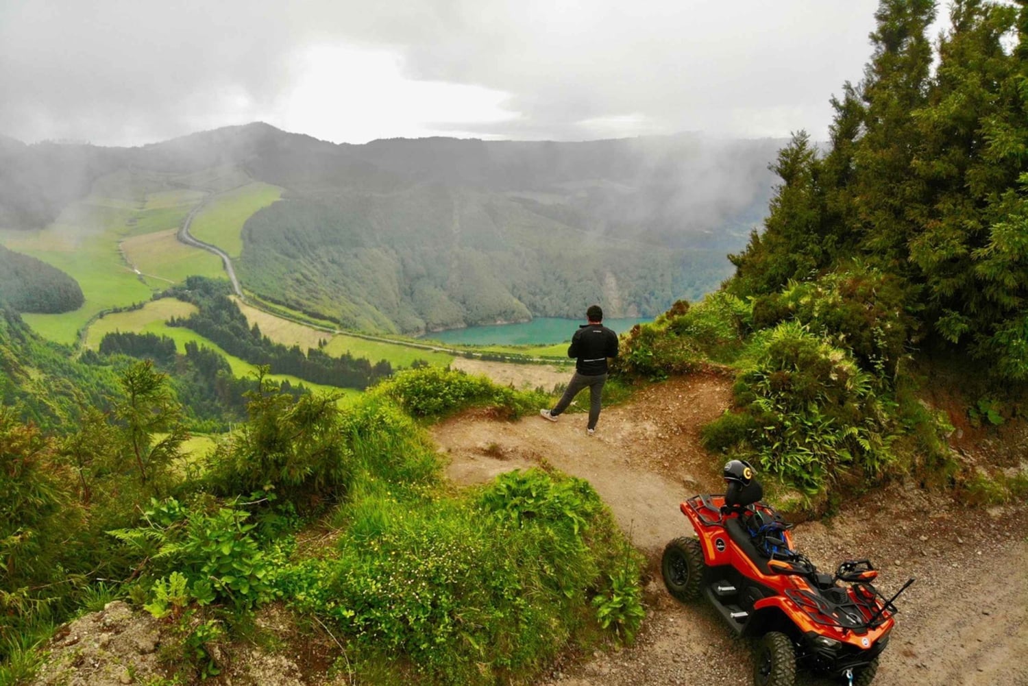 São Miguel: Wycieczka quadami i buggy po kraterze Sete Cidades