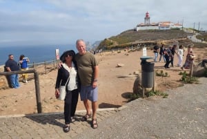 Lisboa: Sintra, Pena, Cabo da Roca, Guincho, Cascais, Estoril. Até 6 pess.