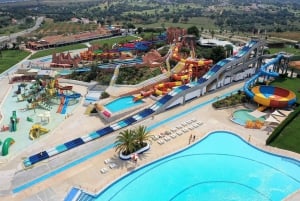 From Albufeira: Slide & Splash Waterpark One-Way Transfer
