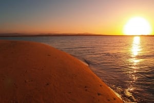 Sunset on a Classic boat in Ria Formosa Olhão, drinks&music.