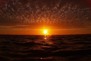 Sunset on a Classic boat in Ria Formosa Olhão, drinks&music.