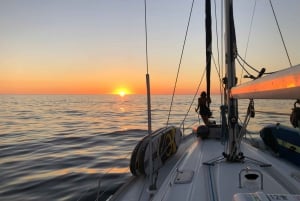 Auringonlasku ylellisellä purjeveneellä - Lagos - Algarve