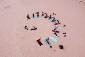 Sunset Yoga at Lagos's beautiful beach by el Sol Lifestyle