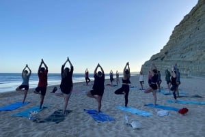 Sunset Yoga at Lagos's beautiful beach by el Sol Lifestyle