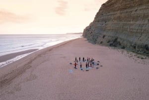 Sunset Yoga at Lagos's beautiful beach by el Sol Lifestyle