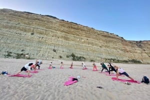 Sunset Yoga at Lagos's beautiful beach by el Sol Lifestyle