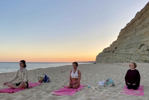 Sunset Yoga at Lagos's beautiful beach by el Sol Lifestyle