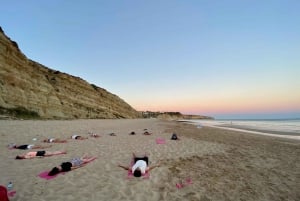 Sunset Yoga at Lagos's beautiful beach by el Sol Lifestyle