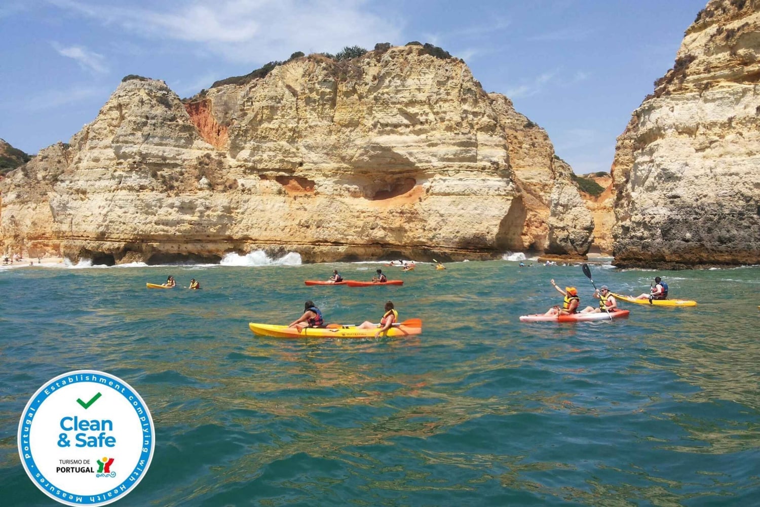 Algarve: Kajak-tur til Benagil-grotten