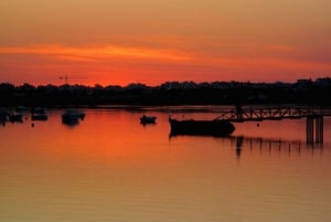 As cores da Ria Formosa: Passeio de barco ao pôr do sol em Faro