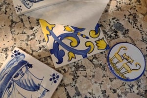 Tile painting workshop in the Algarve